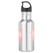 Aangepaste balletdanser waterfles  (Achterkant)