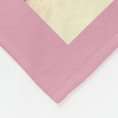 Aangepaste balletschoenen foto fleece deken (Hoek)