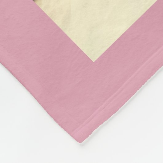 Aangepaste balletschoenen foto fleece deken (Hoek)