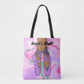 Aangepaste ballettas | Dance Shoes Tote Bag (Voorkant)