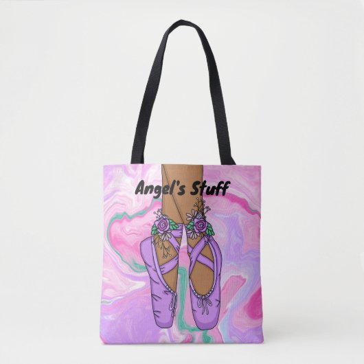 Aangepaste ballettas | Dance Shoes Tote Bag (Voorkant)