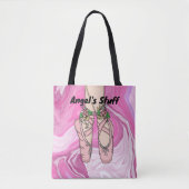 Aangepaste ballettas | Dance Shoes Tote Bag (Voorkant)