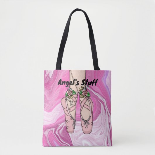 Aangepaste ballettas | Dance Shoes Tote Bag (Voorkant)