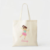 Aangepaste ballettas tote bag (Voorkant)