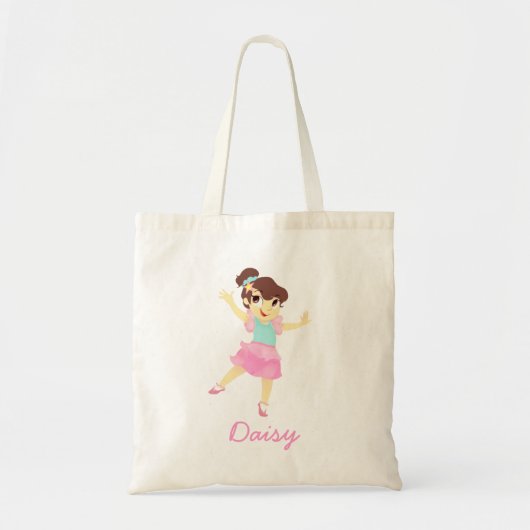 Aangepaste ballettas tote bag (Voorkant)