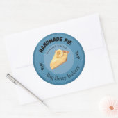 Aangepaste Banana Cream Pie Labels | gepersonalise (Envelop)