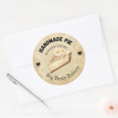 Aangepaste Banana Cream Pie Labels | gepersonalise (Envelop)