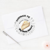 Aangepaste Banana Cream Pie Labels | gepersonalise (Envelop)