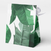Aangepaste Banana Leaf Print Favor Box Bedankdoosjes (Achterkant)