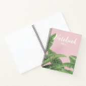 Aangepaste bananenbladeren notitieboek (Binnen)