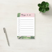 Aangepaste Bananenbladeren Post-it® Notes (Kantoor)