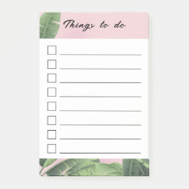 Aangepaste Bananenbladeren Post-it® Notes