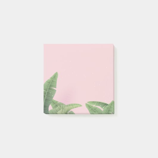 Aangepaste Bananenbladeren Post-it® Notes (Voorkant)