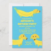 Aangepaste bananenpartij kaart (Voorkant)