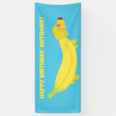 Aangepaste bananenpartij spandoek (Verticaal)