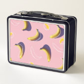 Aangepaste bananenpatroon lunchbox (Achterkant)