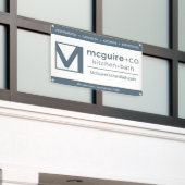 Aangepaste banner (Buitenkant Gebouw)