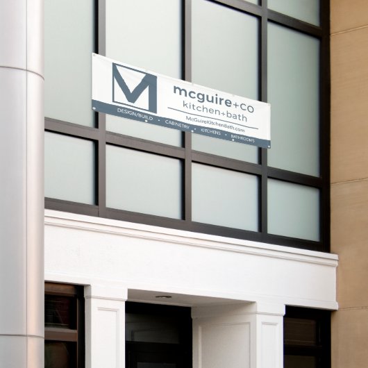 Aangepaste banner (Buitenkant Gebouw)