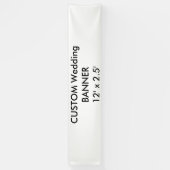 Aangepaste Banner 12 'x 2.5' (Verticaal)