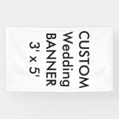 Aangepaste banner 3 x 5 inch (Horizontaal)