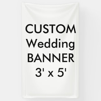 Aangepaste banner 3 x 5 inch