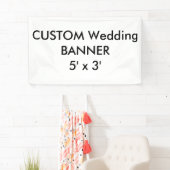 Aangepaste banner 5' x 3' (Insitu)