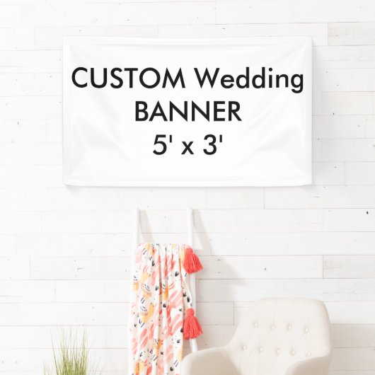 Aangepaste banner 5' x 3' (Insitu)