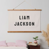 Aangepaste Banner Aangepaste Nursery Wall Art Hangend Wandkleed (Slaapkamer)