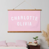 Aangepaste Banner Aangepaste Nursery Wall Art Hangend Wandkleed (Slaapkamer)