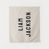 Aangepaste Banner Aangepaste Nursery Wall Art Wandkleed (Voorkant)