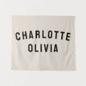 Aangepaste Banner Aangepaste Nursery Wall Art Wandkleed (Voorkant (horizontaal))