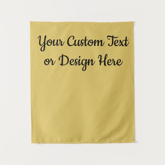 Aangepaste banner gepersonaliseerde gouden bruids wandkleed (Voorkant)
