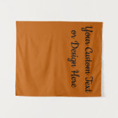 Aangepaste banner gepersonaliseerde roest bruidsdo wandkleed (Voorkant (horizontaal))