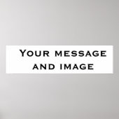Aangepaste banner poster (Voorkant)