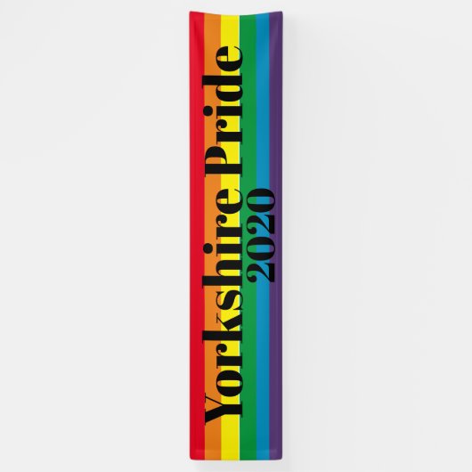 Aangepaste banner - uw stad/stad Pride (Verticaal)