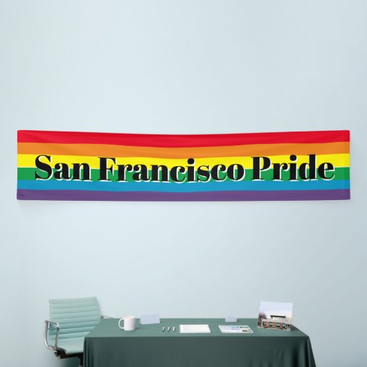 Aangepaste banner - uw stad/stad Pride 2 (Beurs)