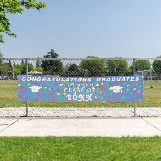 Aangepaste banner voor afgestudeerden, hippe afstu (Insitu)