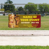 Aangepaste banner voor barbecuegebeurtenissen (Insitu)