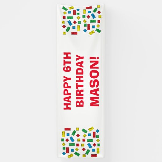 Aangepaste banner voor bouwstenen (Verticaal)