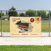 Aangepaste banner voor cake shop (Insitu)