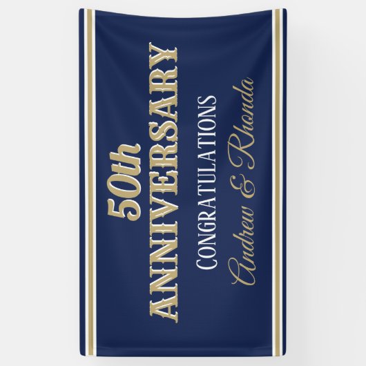 Aangepaste banner voor classy Jubileum (Verticaal)