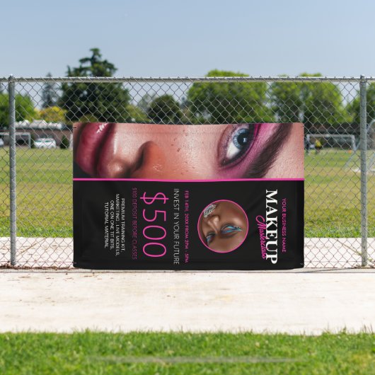 Aangepaste banner voor make-upklassen (Insitu)