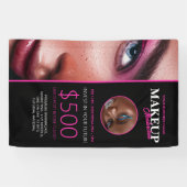 Aangepaste banner voor make-upklassen (Horizontaal)