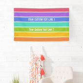 Aangepaste banner voor regenboogkleuren (Insitu)