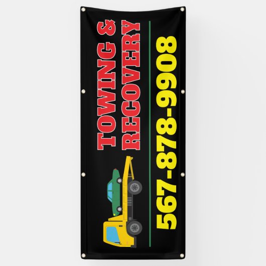 Aangepaste banner voor slepen en herstellen van se (Verticaal)