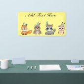 Aangepaste banner voor stamhout-dieren (Beurs)