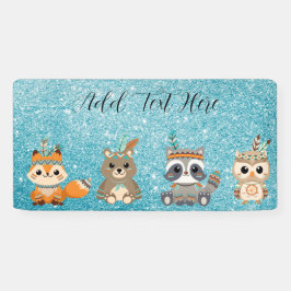 Aangepaste banner voor stamhout-dieren