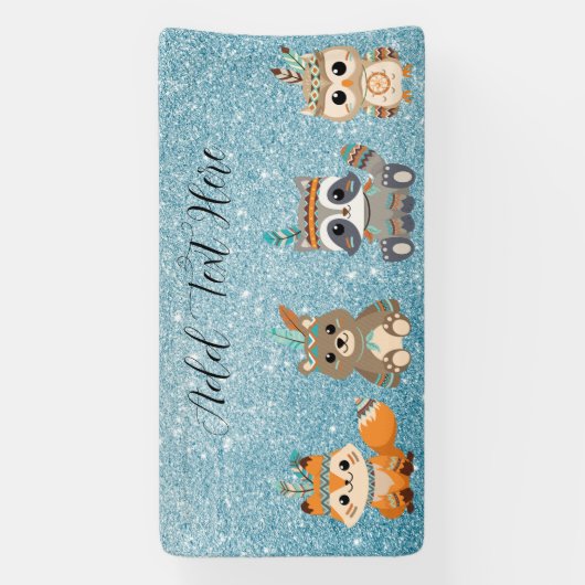 Aangepaste banner voor stamhout-dieren (Verticaal)