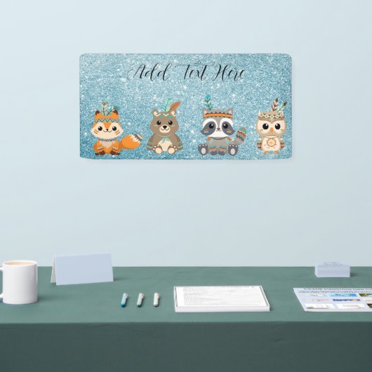 Aangepaste banner voor stamhout-dieren (Beurs)