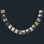 Aangepaste bar mitzvah bunting vlaggetjes<br><div class="desc">Kies deze leuke sjabloon om je foto te uploaden naar geweldige feestdagen of verjaardagsgeschenken! Vervang de foto's met je eigen foto's voor een leuke feestelijke decoratie...  Als je hulp nodig hebt en ik zal graag helpen.</div>